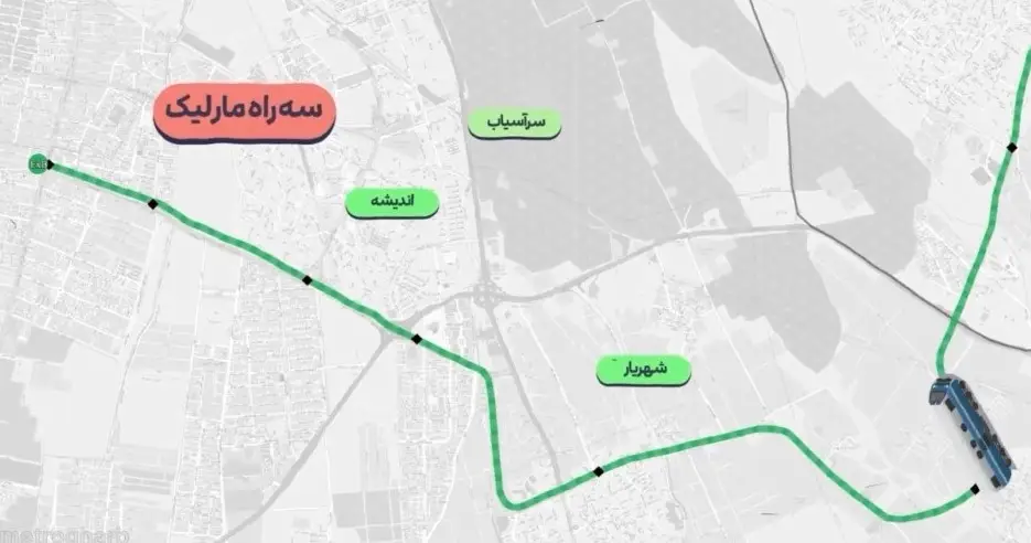 مترو آینده شهرستان شهریار